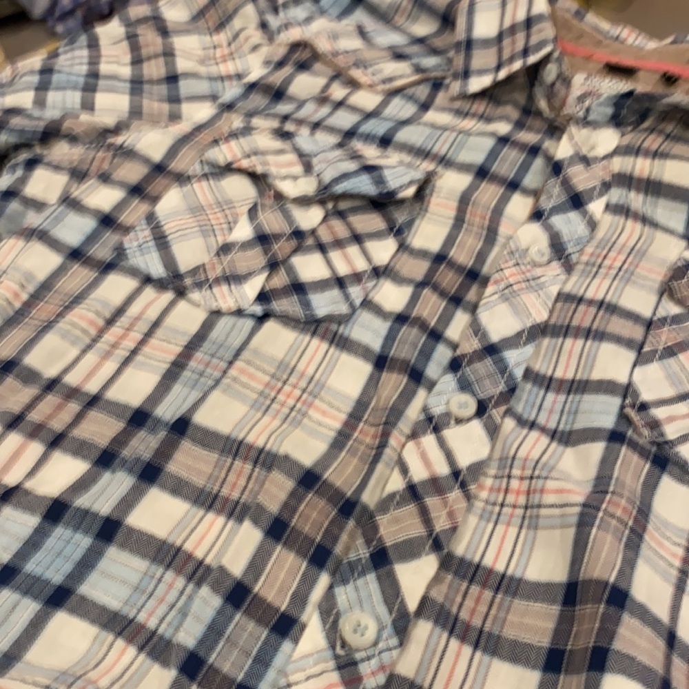 Buffalo David Bitton Large Button Down Ss - image 1